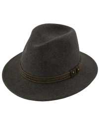 klobouk BALAN s koženým páskem